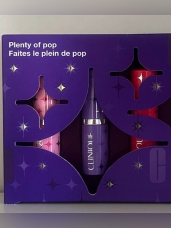 Clinique Other - Clinique Lip Pop Mini Quartet — Nude, Pink, Red, Plum